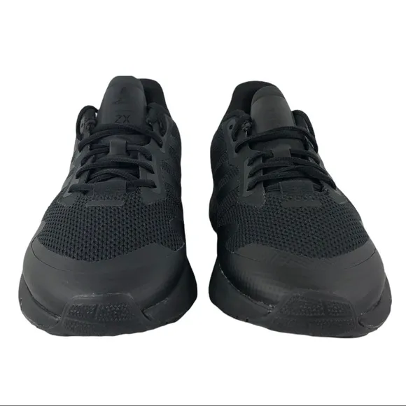 🆕 Adidas ZX 1K Boost Triple Black Sneakers
