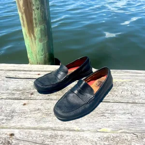 ▪️ Florsheim Men’s  Throttle Penny Loafers Driving Mocs •Black •SIZE 13M