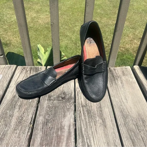 ▪️ Florsheim Men’s  Throttle Penny Loafers Driving Mocs •Black •SIZE 13M