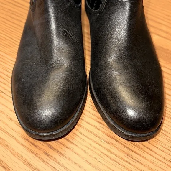 🔥 FRANCO SARTO Black Padua Boots Size 8.5M