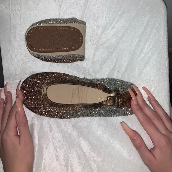 💎 Host Pick 💎 Yosi Samra Serena - Copper - Women’s Flats NWB