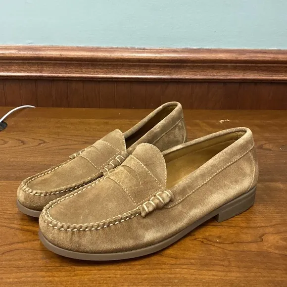 - J Crew Suede penny loafers BF762