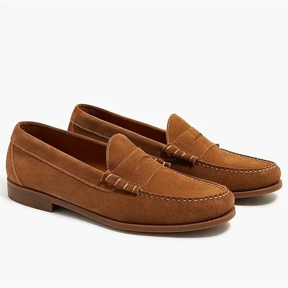 - J Crew Suede penny loafers BF762