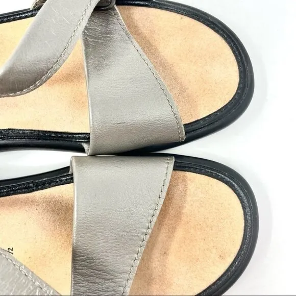 * SOLIDUS Natura Plus Taupe Metallic Comfort Sandals Size UK 6.5G/ 39 Narrow