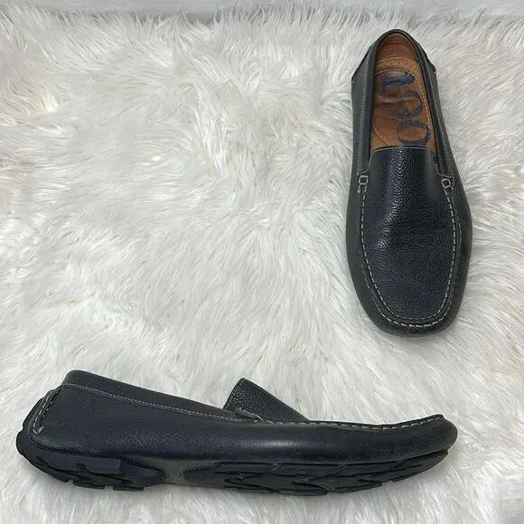 1901 Brown Leather Slip On Driving Loafers Sz 10.5