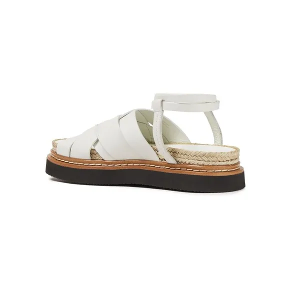 3.1 Phillip Lim White Leather Sandals