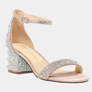 6.5W 6.5 WIDE WIDTH Betsey Johnson Womens SB Mari Jeweled Dress Sandals Shoes