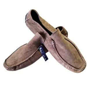 Abboud Premium Suede Driving Moccasins Casual Slip-On Loafers Shoes Taupe‎ 13