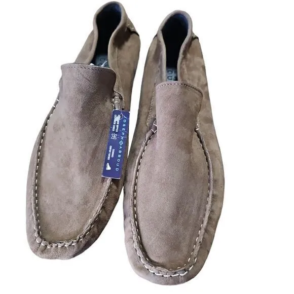 Abboud Premium Suede Driving Moccasins Casual Slip-On Loafers Shoes Taupe‎ 13