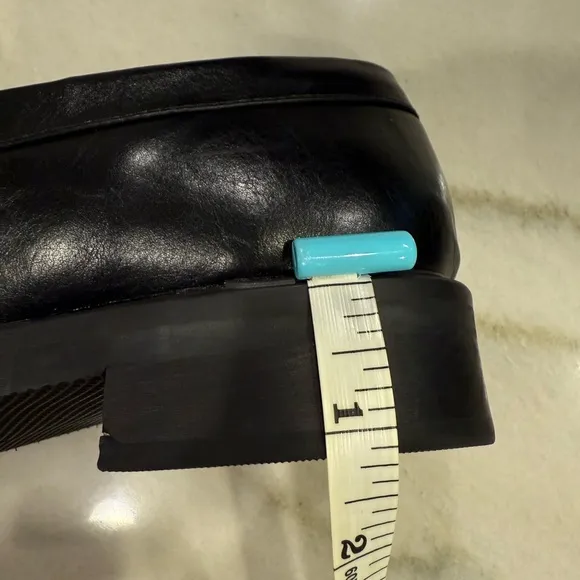 Abercrombie &amp; Fitch Loafers Size 10 Black Faux Leather