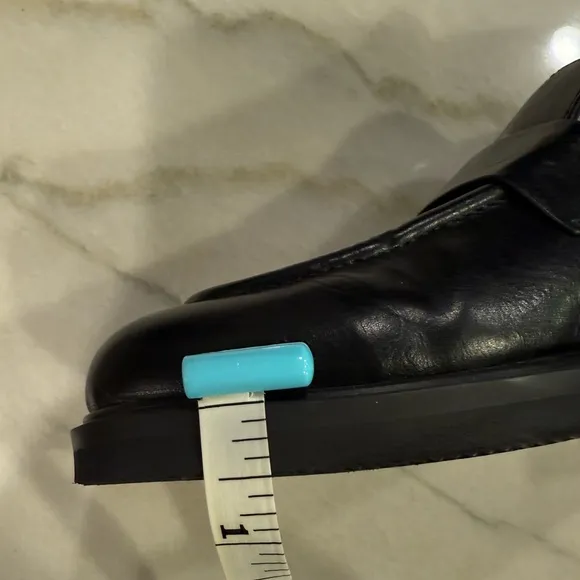 Abercrombie &amp; Fitch Loafers Size 10 Black Faux Leather