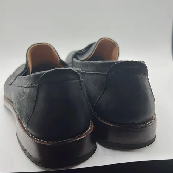 Adelante Penny Loafers The Lorenzo Black