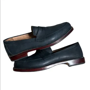 Adelante Penny Loafers The Lorenzo Black