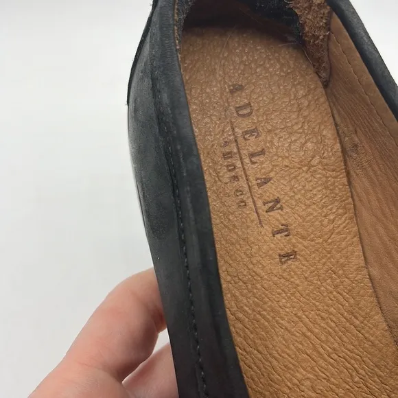 Adelante Penny Loafers The Lorenzo Black
