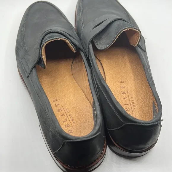 Adelante Penny Loafers The Lorenzo Black