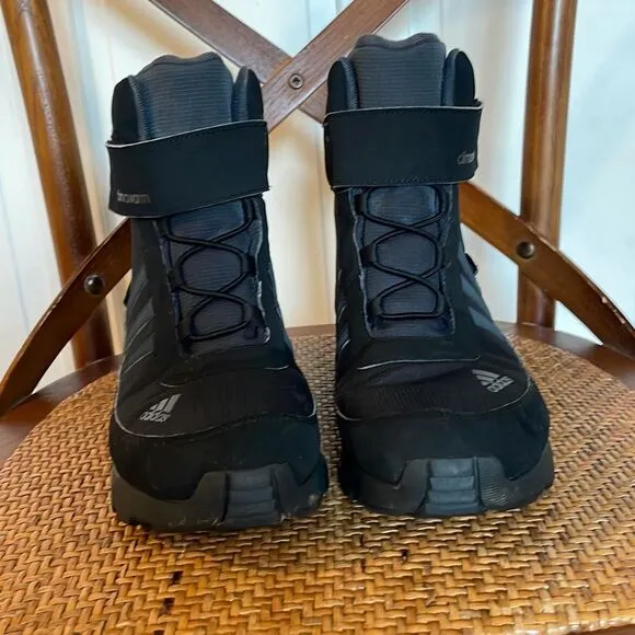Adidas Climaproof Climawarm black waterproof boots size 40/7