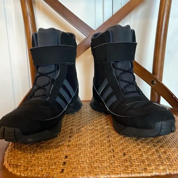 Adidas Climaproof Climawarm black waterproof boots size 40/7