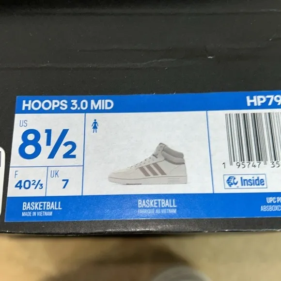 Adidas Hoops 3.0 Mid Sneakers (95)