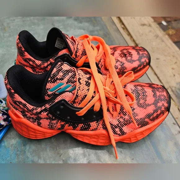 Adidas James Harden Vol 4 Basketball Sneakers Shoes Boys Kids Size 5.5