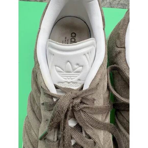 Adidas Men’s Gazelle Stitch And Turn Originals Size 9.5 Green |CQ2359|