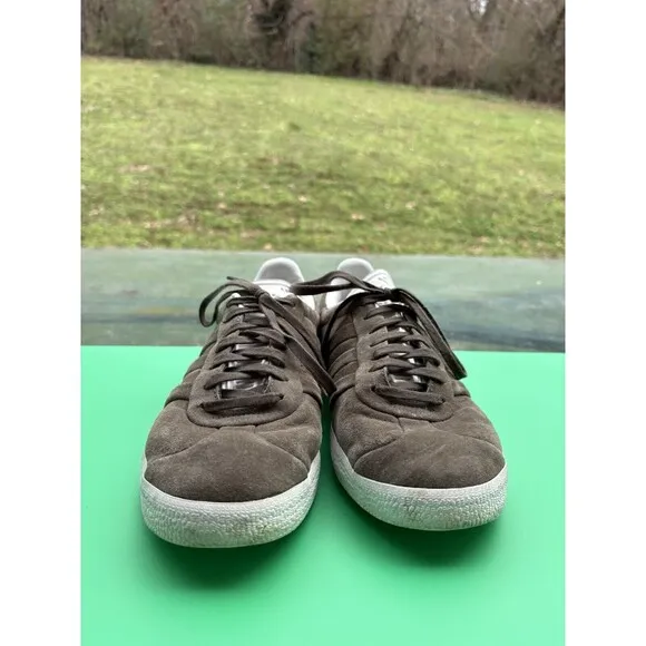 Adidas Men’s Gazelle Stitch And Turn Originals Size 9.5 Green |CQ2359|