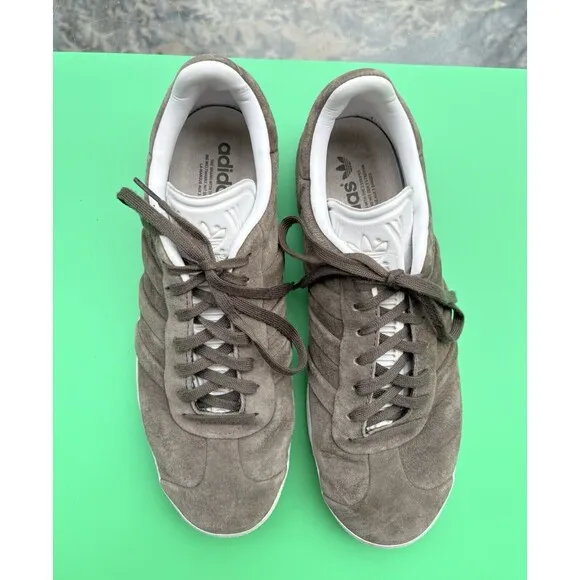 Adidas Men’s Gazelle Stitch And Turn Originals Size 9.5 Green |CQ2359|