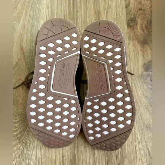 Adidas NMD_R1 PK S79168 Primeknit Beige - Size 7