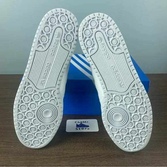 adidas Originals Forum Low classic triple white sneakers  HQ6827 Men’s Size 12