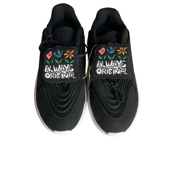 Adidas Ozelia Always Original Sneakers Shoe Size 9.5 Core Black Cloud White NWT