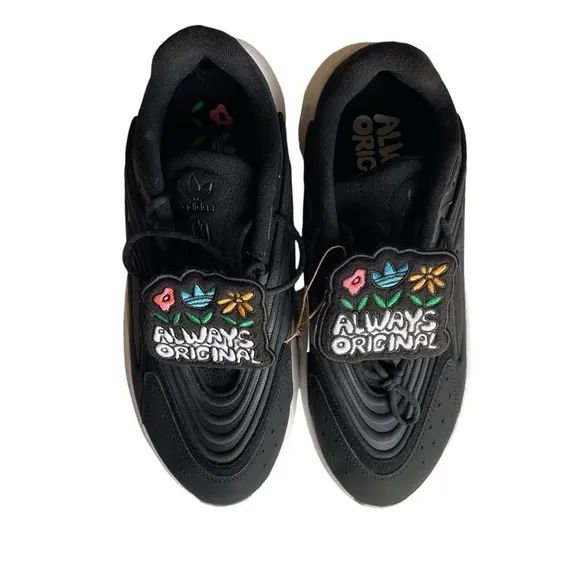 Adidas Ozelia Always Original Sneakers Shoe Size 9.5 Core Black Cloud White NWT