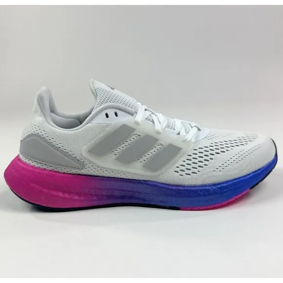 adidas Pureboost 22 W Womens White Mesh Upper Running Shoes Sneakers HQ8576