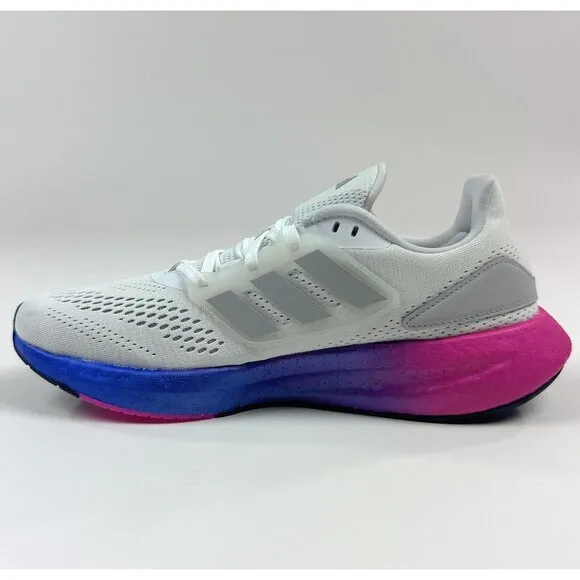 adidas Pureboost 22 W Womens White Mesh Upper Running Shoes Sneakers HQ8576