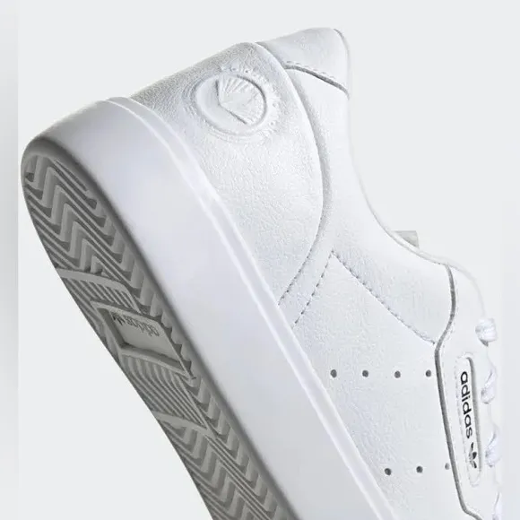 Adidas — Sleek Sneakers — Cloud White, New without box