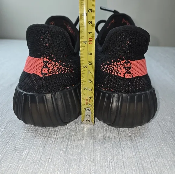 Adidas Sply-350 Black and Red Sneakers with Primeknit Upper