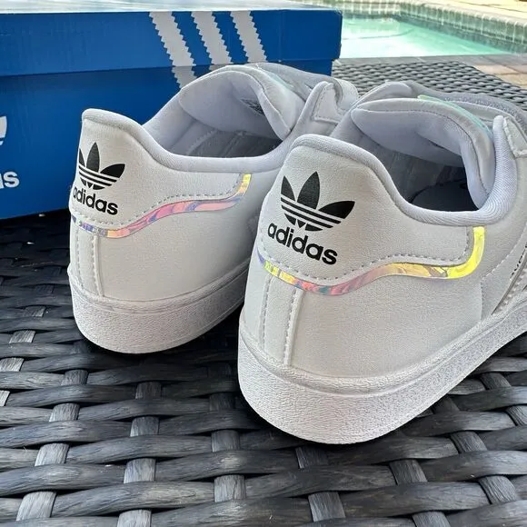Adidas Superstar Iridescent Kid's Athletic Shoes GV8903 Size 3