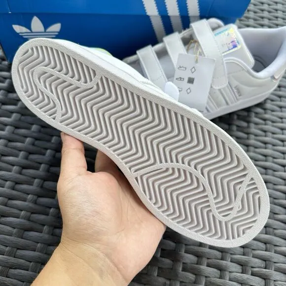 Adidas Superstar Iridescent Kid's Athletic Shoes GV8903 Size 3