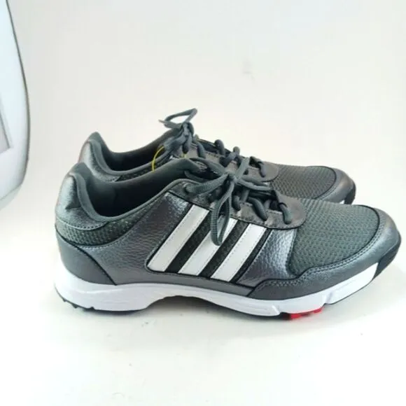 Adidas Tech Response 2.0 Golf Shoe. Lace Up. NWT. Grey/White. Men's 9...........