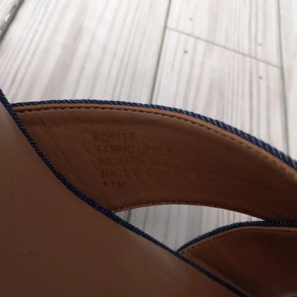 Aerosoles Porter Denim Wedge Sandals