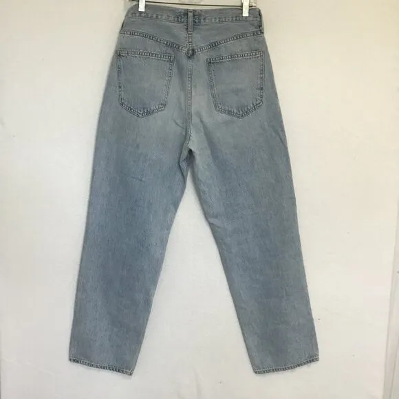 Agolde Criss Cross Jean Suburbia Blue Size 28