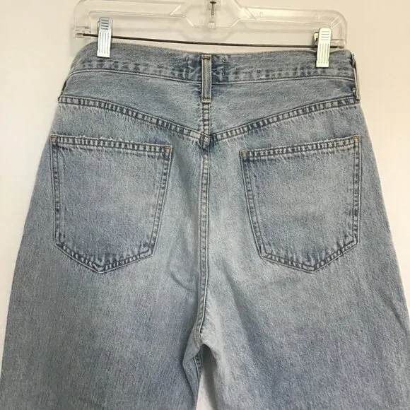 Agolde Criss Cross Jean Suburbia Blue Size 28