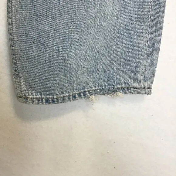 Agolde Criss Cross Jean Suburbia Blue Size 28