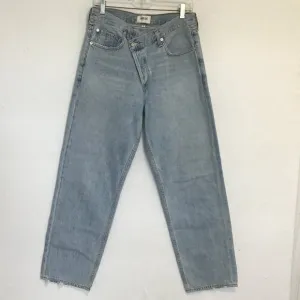 Agolde Criss Cross Jean Suburbia Blue Size 28
