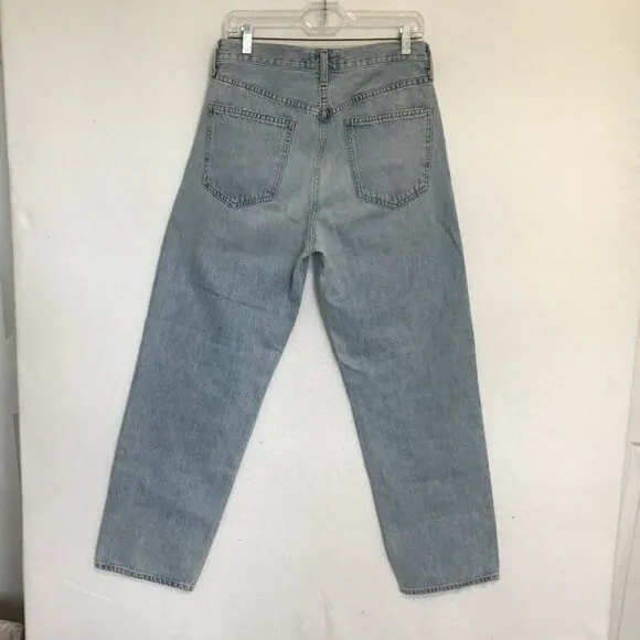 Agolde Criss Cross Jean Suburbia Blue Size 28