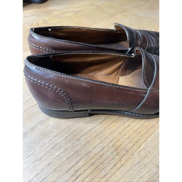 Alden 684 Shell Cordovan Full Strap Penny Loafers Color 8 10.5 A/C