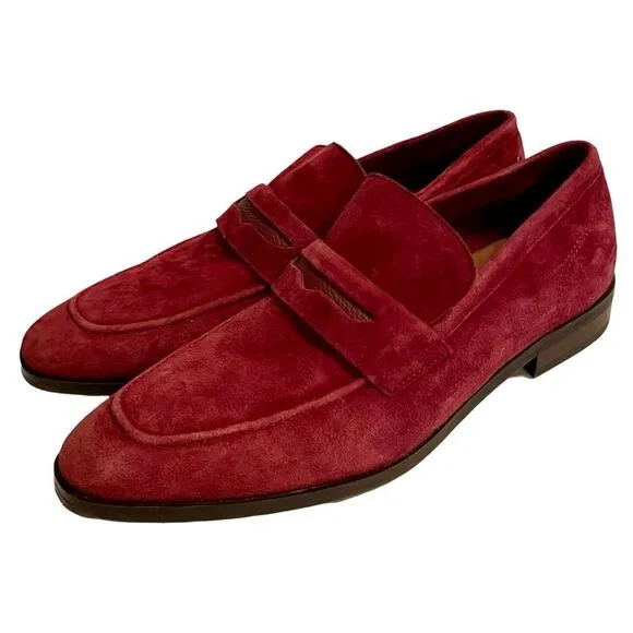 Aldo Spector Red Penny Loafer Size 10