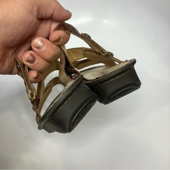 Alegria Verona sandals embossed leather size 37