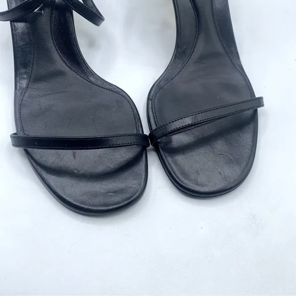Alexander McQueen Armadillo Metal Bar Sandals