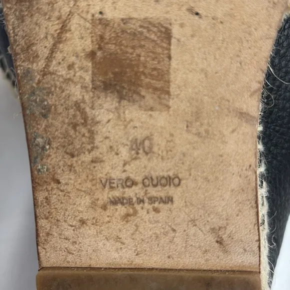 Alexander Wang Devon Zip Top Leather Espadrille Sneakers Black Size 40 EU 9 US