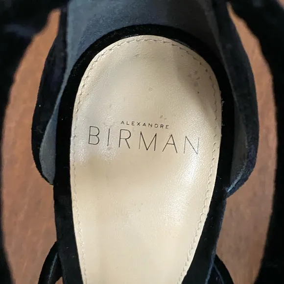Alexandre Birman Mary Sandals High Heel Stilettos Sz 37.5 fit like 36.5