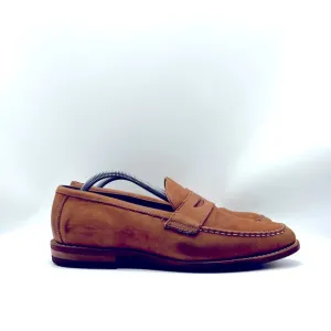 Allen Edmond Addison Penny Loafers Men Size 11.5 Brown Loafers Made in USA